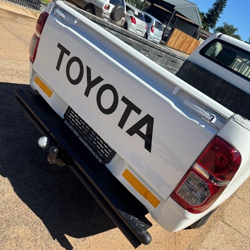 2009 Toyota Hilux 2.0 VVT-i Single Cab