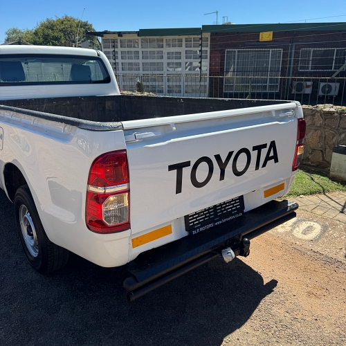 2009 Toyota Hilux 2.0 VVT-i Single Cab